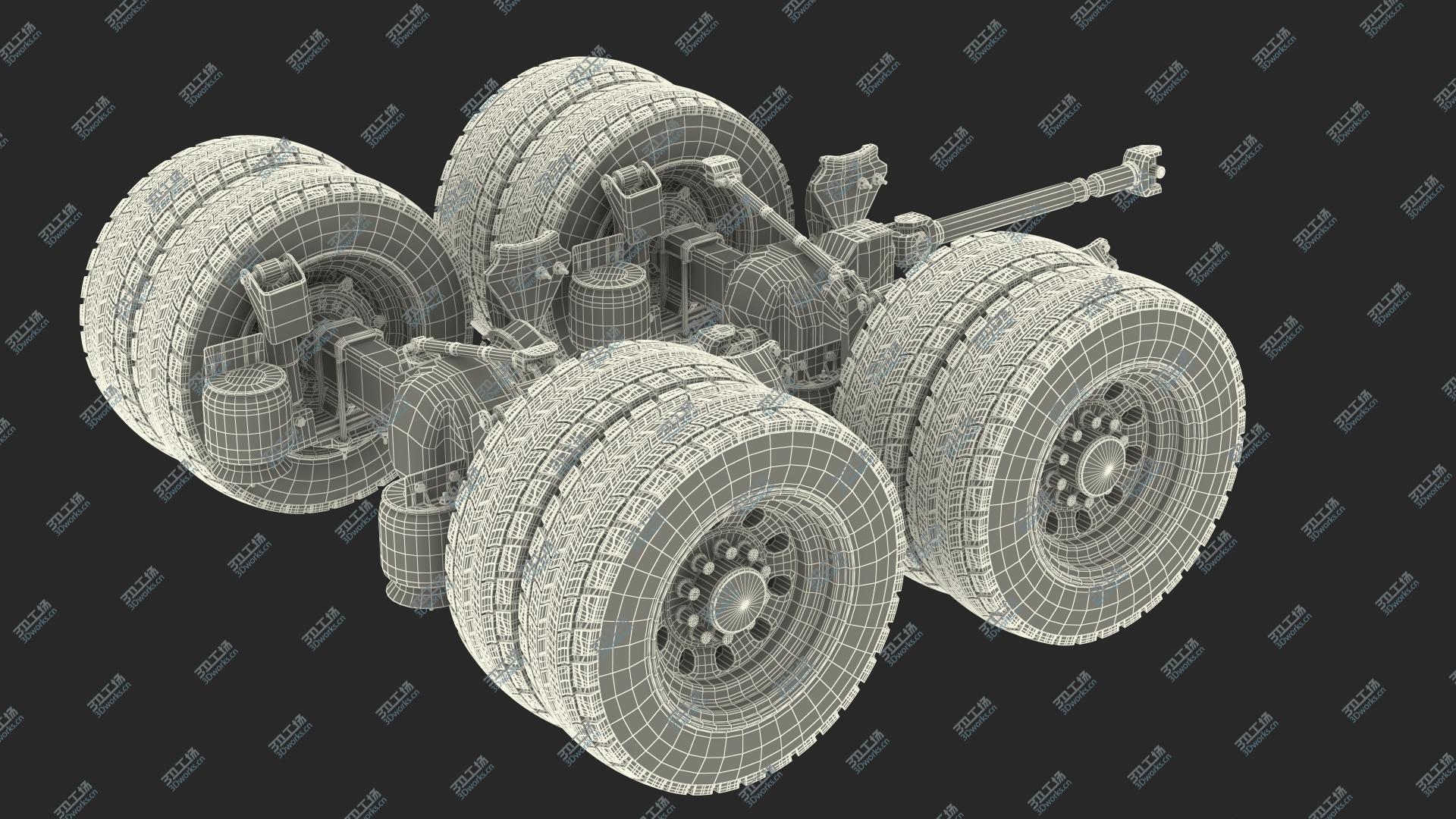 images/goods_img/202105074/Heavy Duty Truck Tandem Rear Axle 3D model/4.jpg
